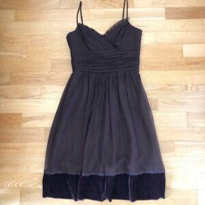 Laundry by Design Brown Babydoll Dress Y2K Style
